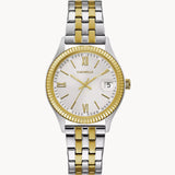 Bulova 45M112 Dress Caravelle 2 Tone Stainless Steel Strap Women Watches - Lexor Miami