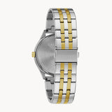 Bulova 45B148 Dress Caravelle 2 Tone Stainless Steel Strap Unisex Watches - Lexor Miami