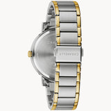 Bulova 45A149 Dress Caravelle 2 Tone Stainless Steel Strap Men Watches - Lexor Miami