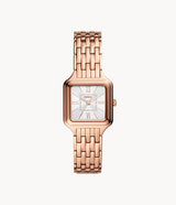 Fossil ES5080 Raquel Rose Gold Stainless Steel Strap Unisex Watches
