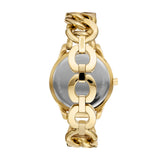 Fossil ES5133 Stella Gold Stainless Steel Chain Strap Women Watches - Lexor Miami