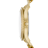 Fossil ES5133 Stella Gold Stainless Steel Chain Strap Women Watches - Lexor Miami