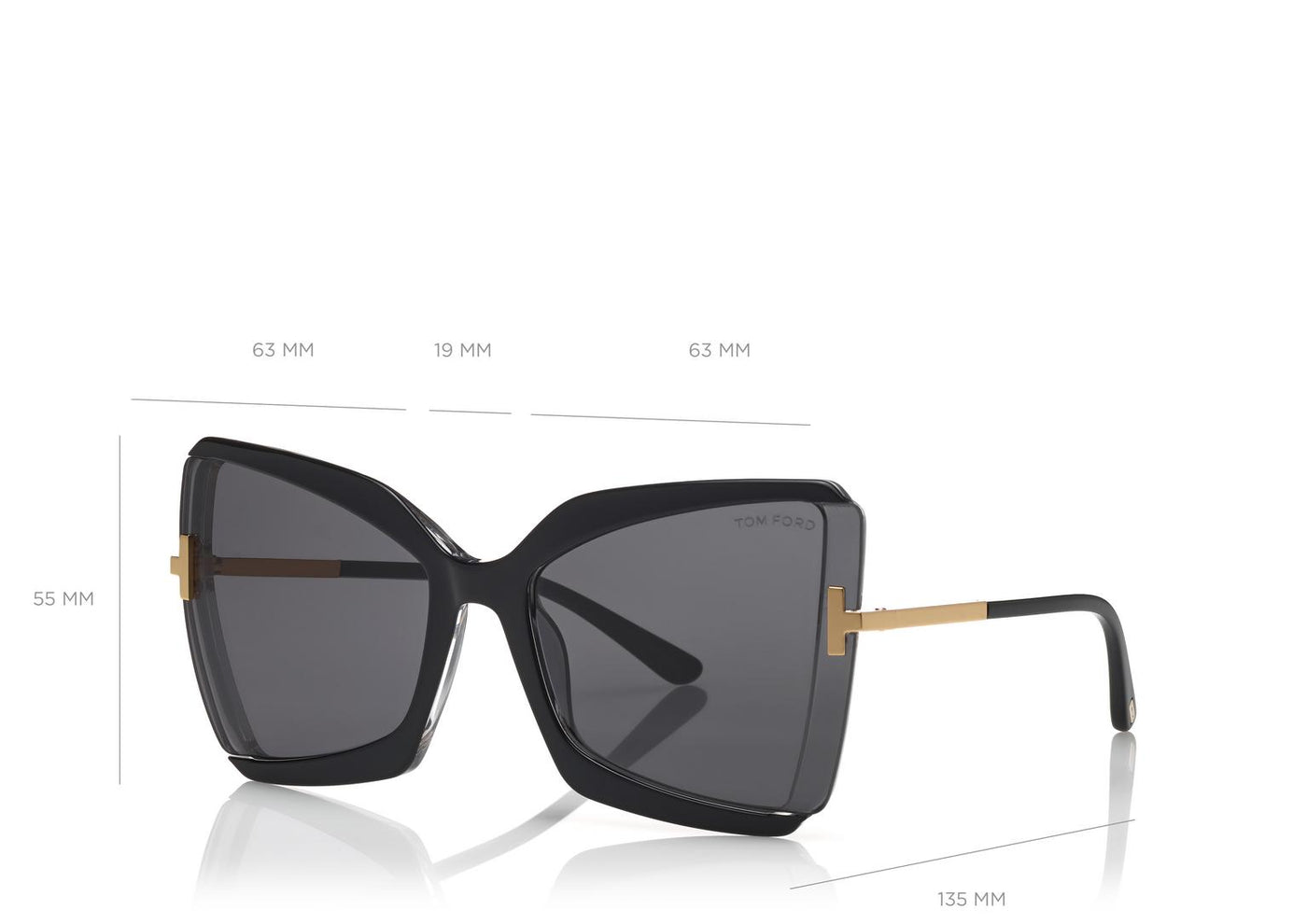 TOM FORD ロゴプレートフラットパンプス TOM FORD ロゴプレートフラットパンプス