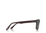 A close-up of Tom Ford FT0775S 52A 56 Stephenson Unisex Sunglasses highlights the sleek design and luxurious details that define Tom Ford Sunglasses.