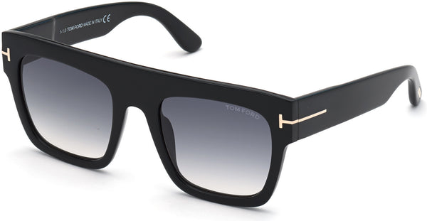 Tom Ford FT0847 01B 52 Renee Unisex Sunglasses - Lexor Miami