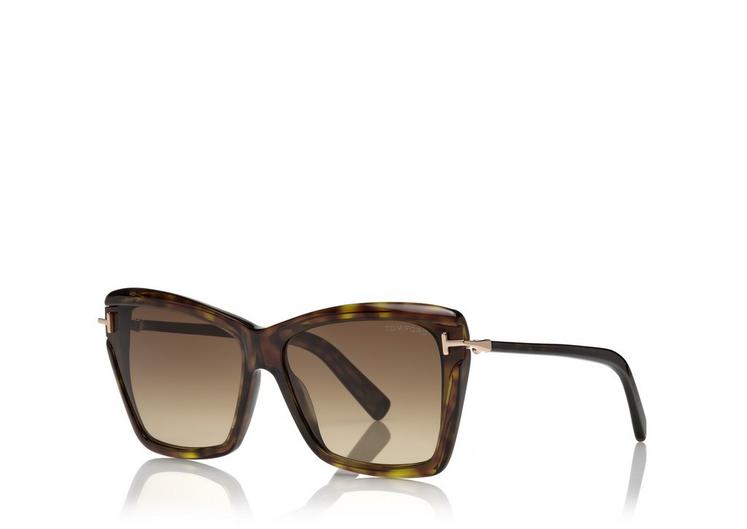 Tom Ford FT0849 55B 64 Leah Women Sunglasses - Lexor Miami