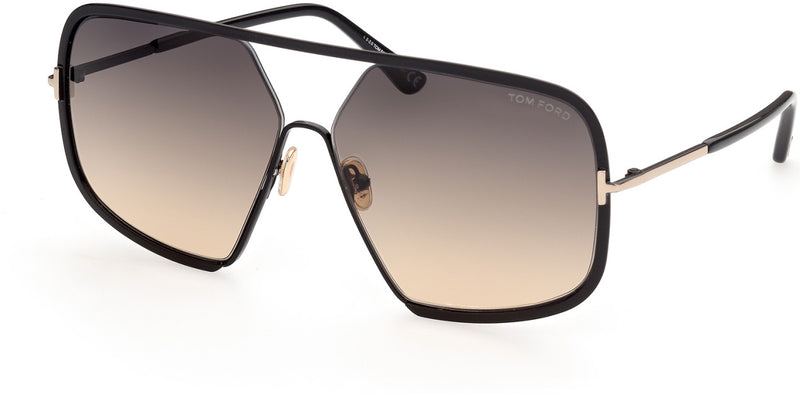 Tom Ford FT0867 01B 63 Warren Unisex Sunglasses - Lexor Miami