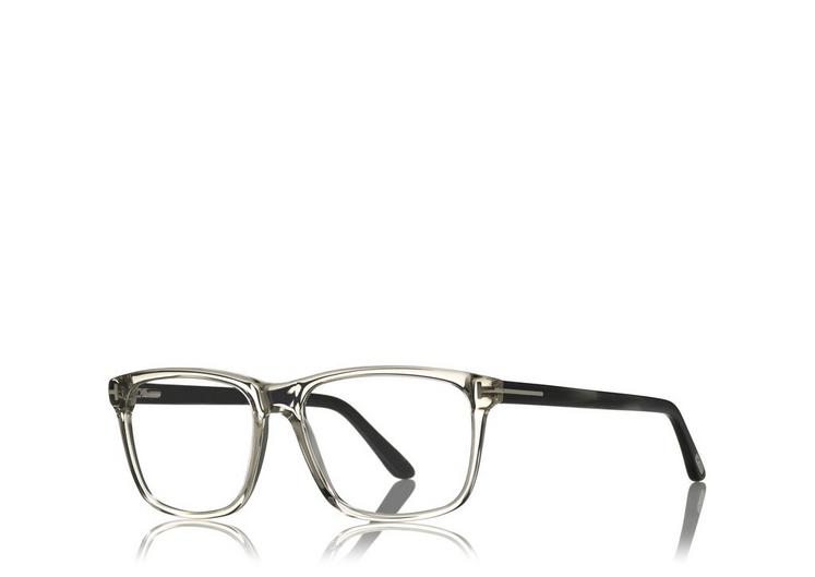 Tom Ford FT5479-B 020 56 Blue Block Square Unisex Optical Frame - Lexor Miami