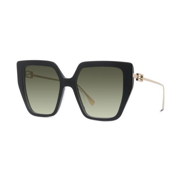 Fendi FE40012U 01P 55 Women Sunglasses