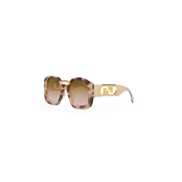 Fendi FE40048U 5455F Women Acetate Sunglasses