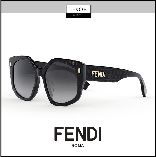 Fendi FE40017I 55B Woman Sunglasses