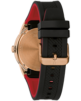 Bulova 97C111 Futuro Black Silicone Strap Men Watches