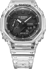 G-Shock GA2100SKE-7A Digital Analog Clear Resin Strap Men Watches - Lexor Miami