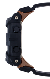 G-Shock GMAB800-1 S Series Bluetooth Fitness Tracker Black Resin Strap Unisex Watches