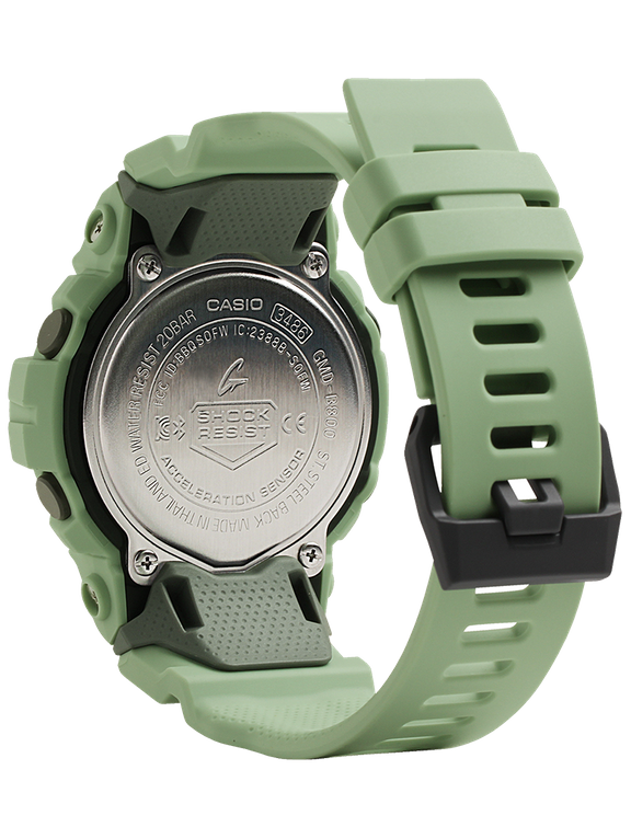 G-Shock GMDB800SU-3 Bluetooth Fitness Tracker Mint Resin Strap Unisex Watches - Lexor Miami