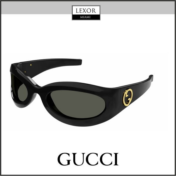 Gucci GG1247S 001 60-25 Unisex Sunglasses