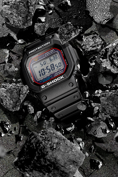 G-Shock GWM5610-1 Solar Power Black Resin Strap Unisex Watches - Lexor Miami