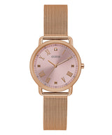 Guess GW0031L3 Rose Gold Stainless Steel Mesh Strap Women Watches