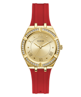 Guess GW0034L6 Cosmo Red Silicone Strap Women Watches - Lexor Miami