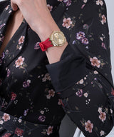 Guess GW0034L6 Cosmo Red Silicone Strap Women Watches