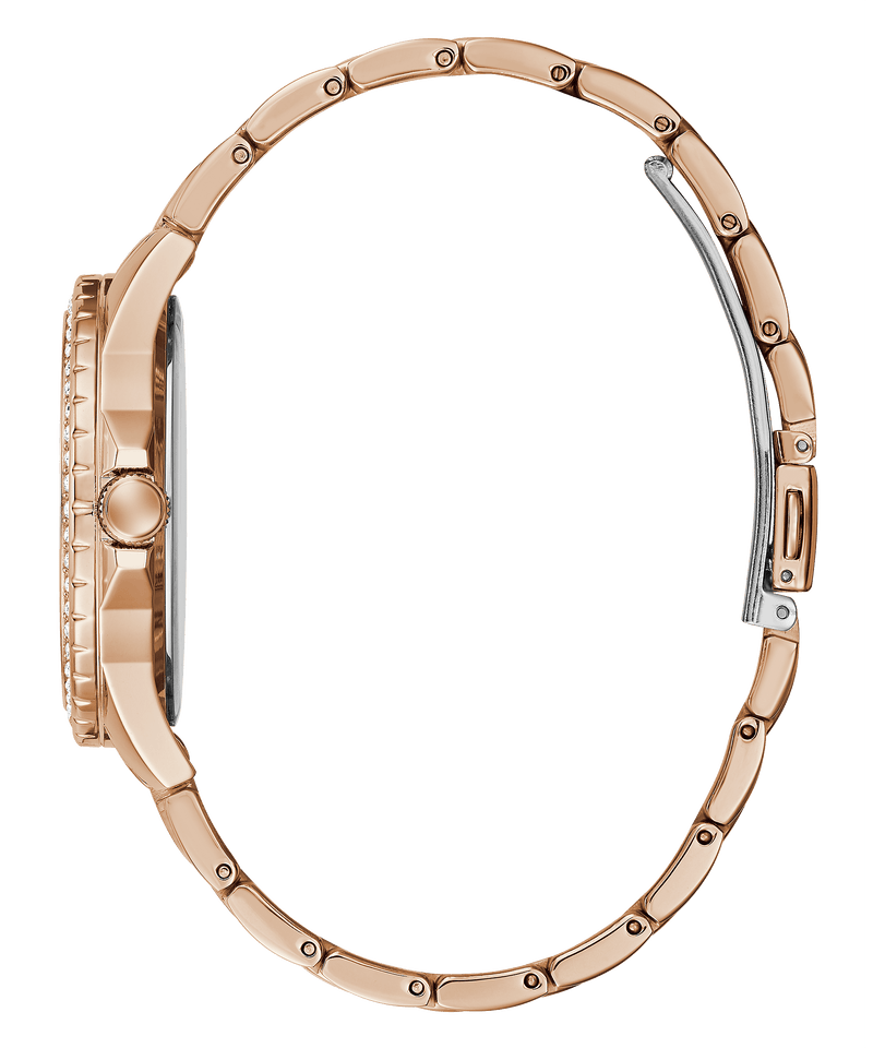 Guess GW0254L3 Lady Comet Rose Gold Stainless Steel Strap Women Watches - Lexor Miami