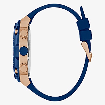 Guess GW0264G4 Blue Silicone Strap Men Watches - Lexor Miami