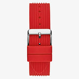 Guess GW0268G2 Red Silicone Strap Men Watches - Lexor Miami