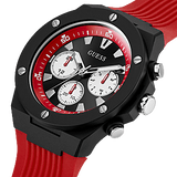 Guess GW0268G2 Red Silicone Strap Men Watches