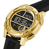 Guess GW0272G2 Black Silicone Strap Unisex Watches - Lexor Miami