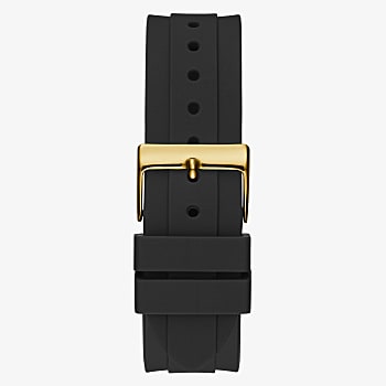 Guess GW0315L1 Black Silicone Strap Unisex Watches - Lexor Miami