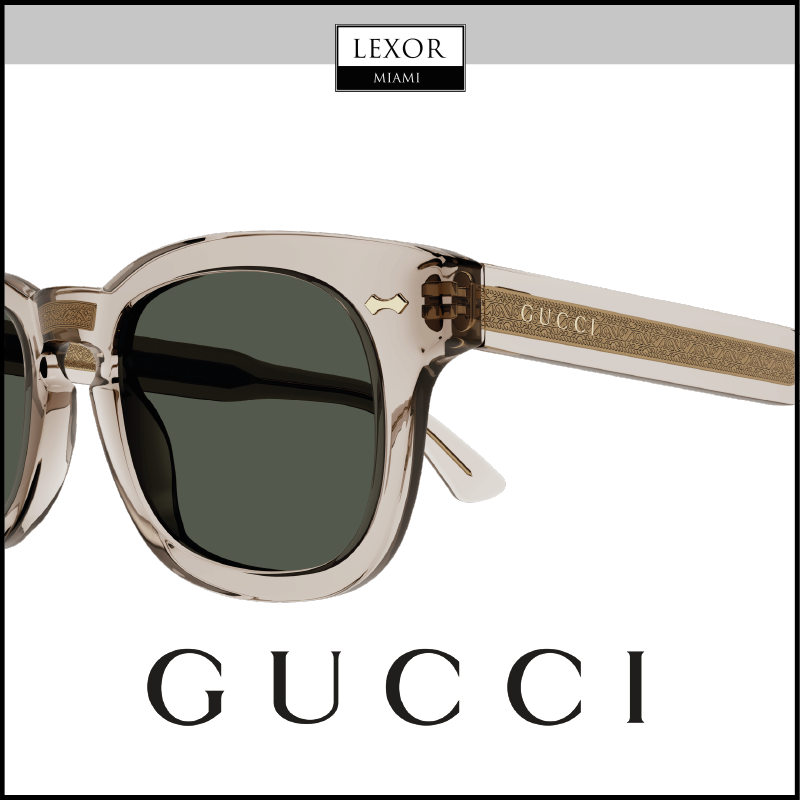 Gucci GG0182S 007 Unisex Sunglasses