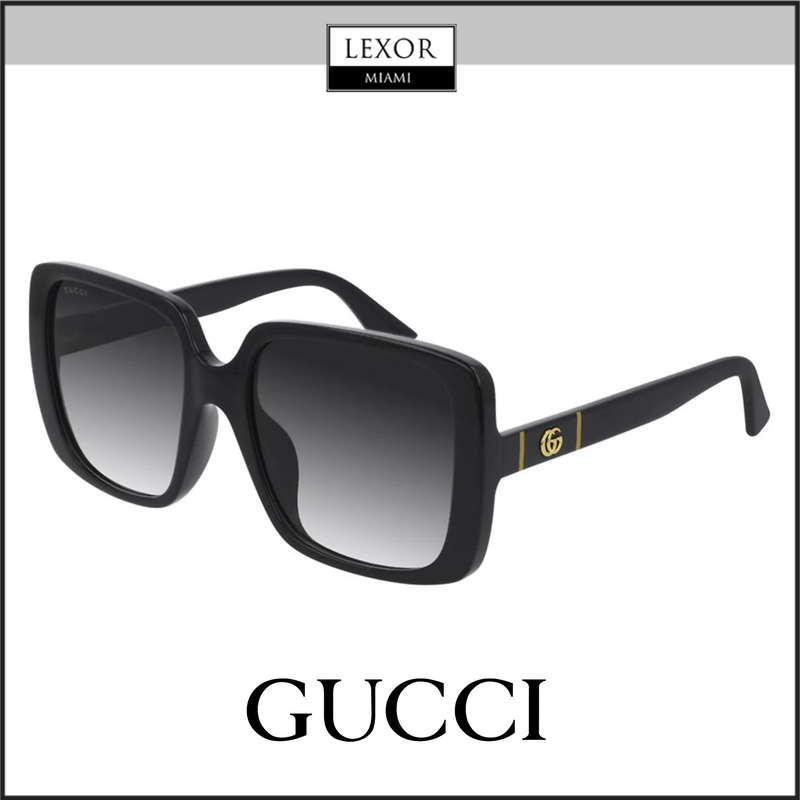 Gucci GG0632SA-001 56 Óculos de Sol MULHER INJEÇÃO