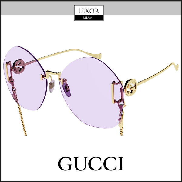 Gucci GG1203S-001 65 Sunglass WOMAN METAL