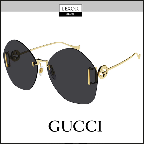 Gucci GG1203S-002 65 Sunglass WOMAN METAL
