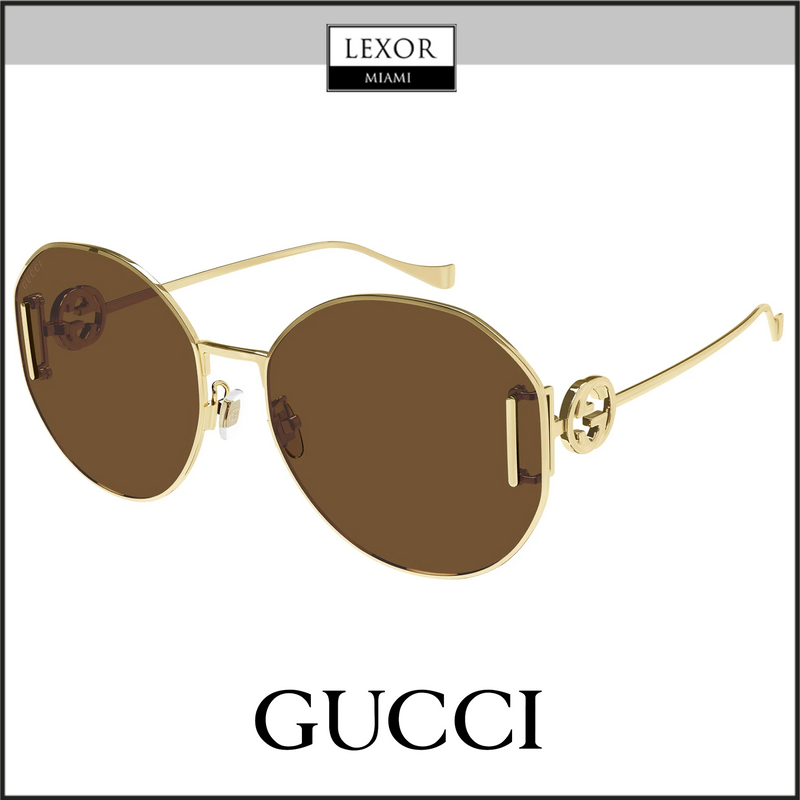 Gucci GG1206SA-003 63 Sunglass WOMAN METAL