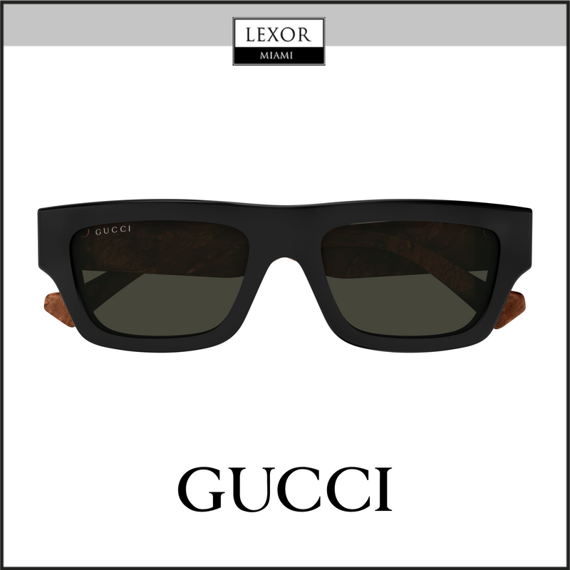 Gucci GG1301S-001 55 Gafas de sol HOMBRE RECICLADAS ACE