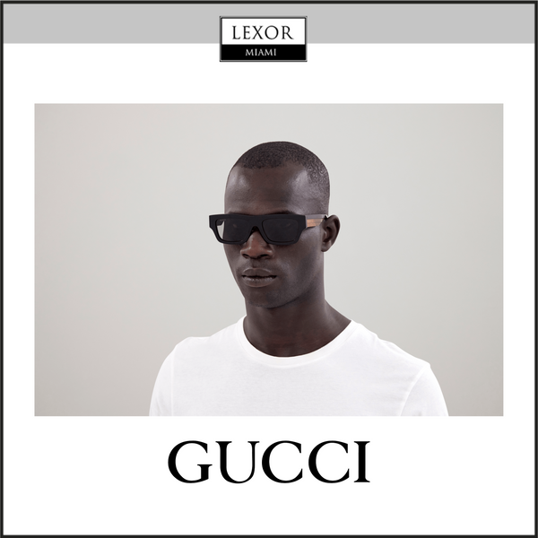Gucci GG1301S-001 55 Sunglass MAN RECYCLED ACE