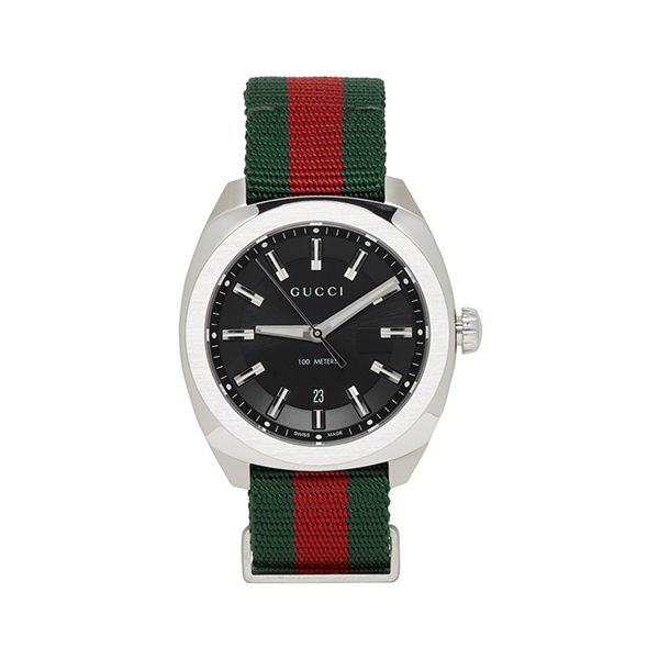 Gucci YA142305 Nylon Strap Men Watches Lexor Miami