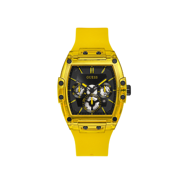 Guess GW0203G6 Silicone Matte Yellow Men's Watches