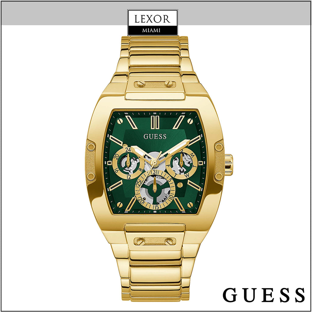 Gold tone case gold sale tone stainless steel watch