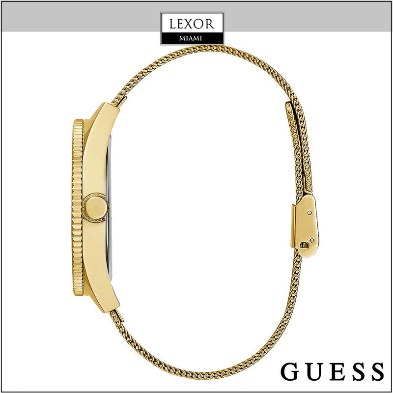 Guess GW0456G3 GOLD TONE CASE GOLD TONE STAINLESS STEEL WATCH – Lexor Miami