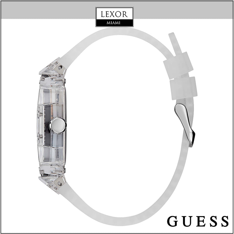 Reloj Guess GW0499G3 PHOENIX CLEAR CASE SILICONA TRANSPARENTE para hombre