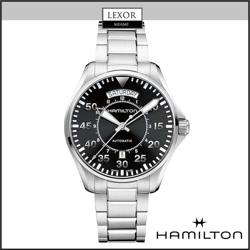 Hamilton H64615135 Khaki Aviation Pilot Day Date Auto Men Watch