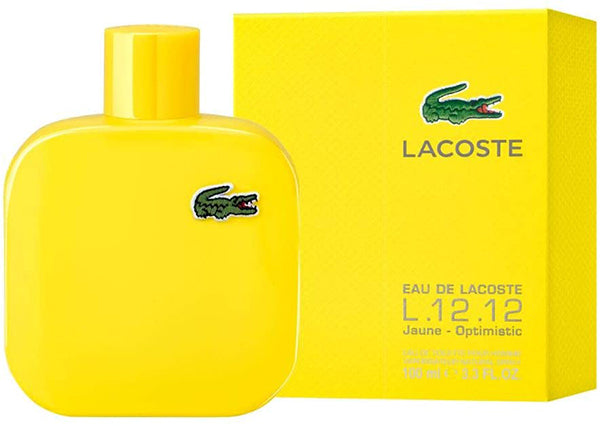 Lacoste L.12 Jaune 3.3 EDT Men Perfume - Lexor Miami