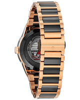 Bulova 98A236 Latin Grammy 2 Tone Stainless Steel Strap Men Watches - Lexor Miami