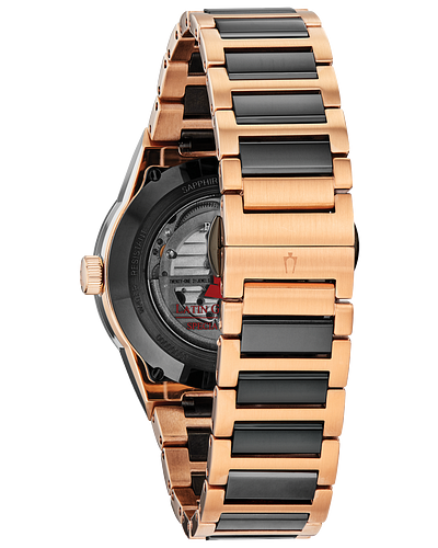 Bulova 98A236 Latin Grammy 2 Tone Stainless Steel Strap Men Watches - Lexor Miami