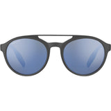 A close-up of Serengeti Leandro 8594 Unisex Sunglasses by Serengeti Sunglasses, highlighting their stylish sport-chic design and versatile unisex appeal.