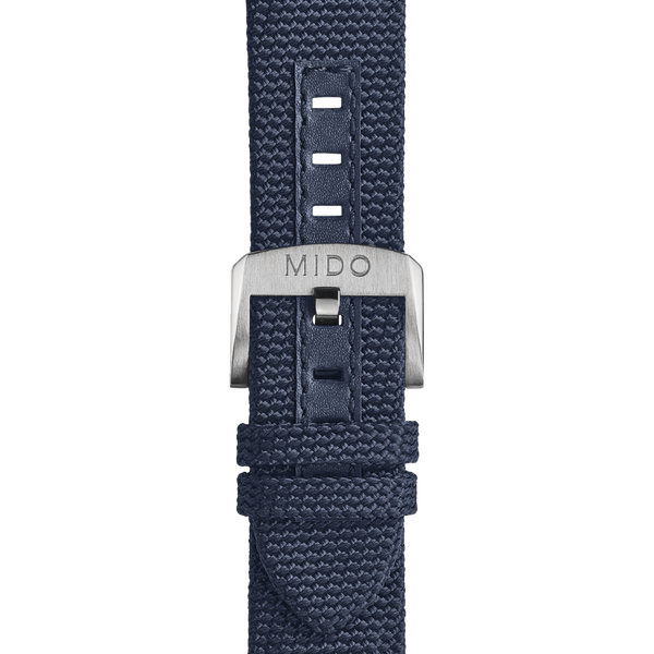 Mido M0266291705100 OceanStar GMT Blue Silicone Strap Men Watches - Lexor Miami