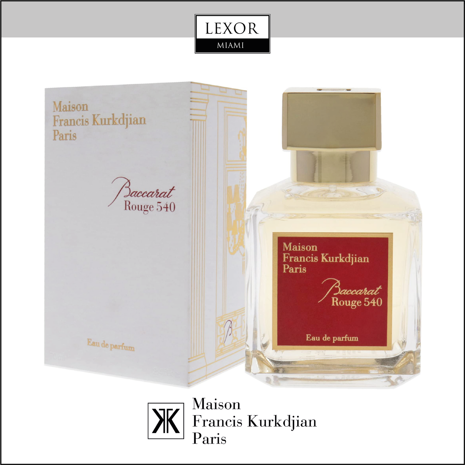 MAISON FRANCIS KURKDJIAN BACCARAT ROUGE 540 2.4 EDP SP UNISEX MAISON FRANCIS KURKDJIAN BACCARAT ROUGE 540 2.4 EDP SP UNISEX