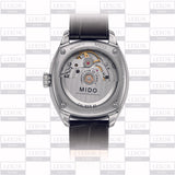 Mido M0243071604600 Belluna Royal Lady Black Leather Strap Women Watches